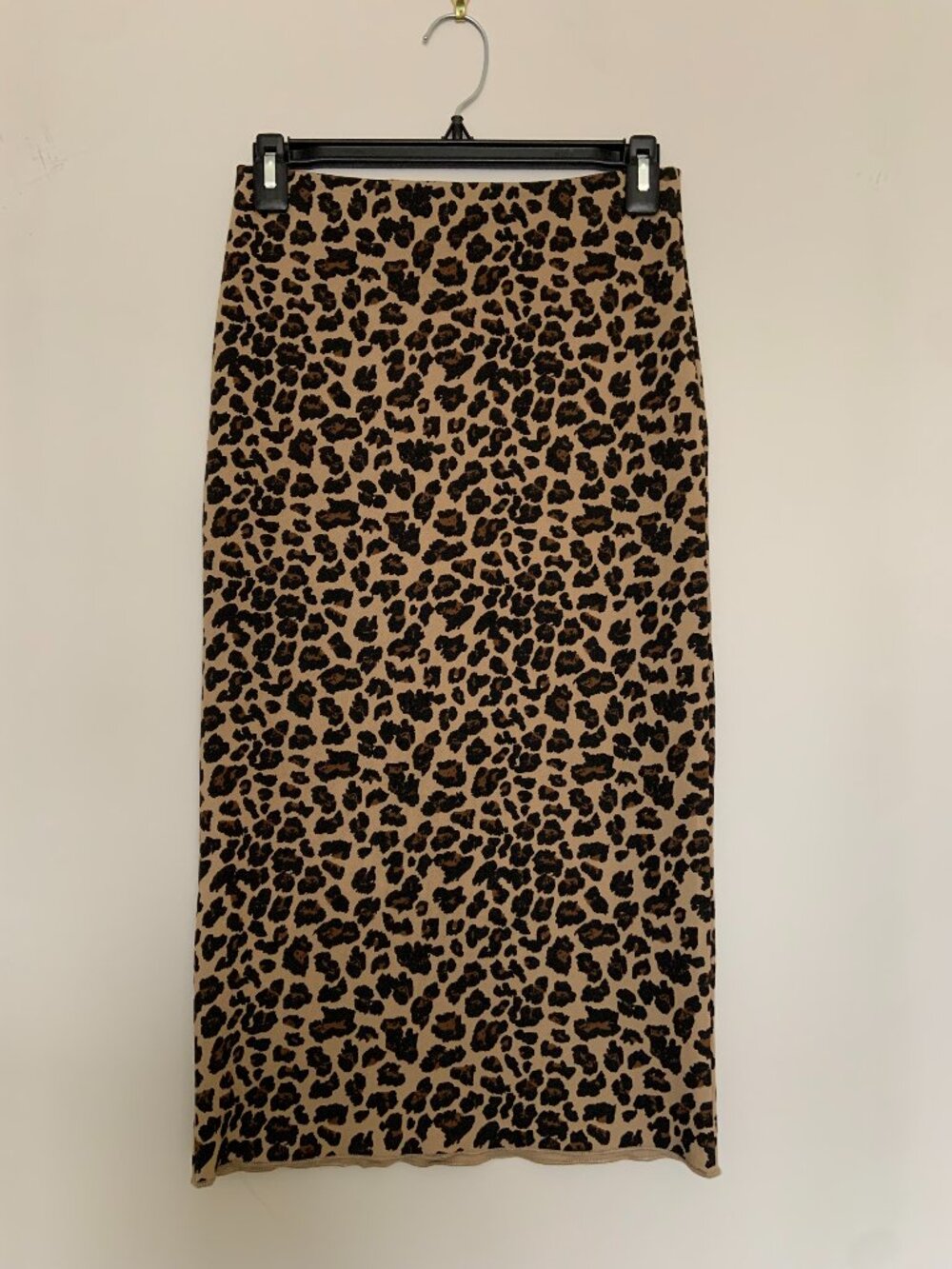 Zara Leopard print maxi skirt